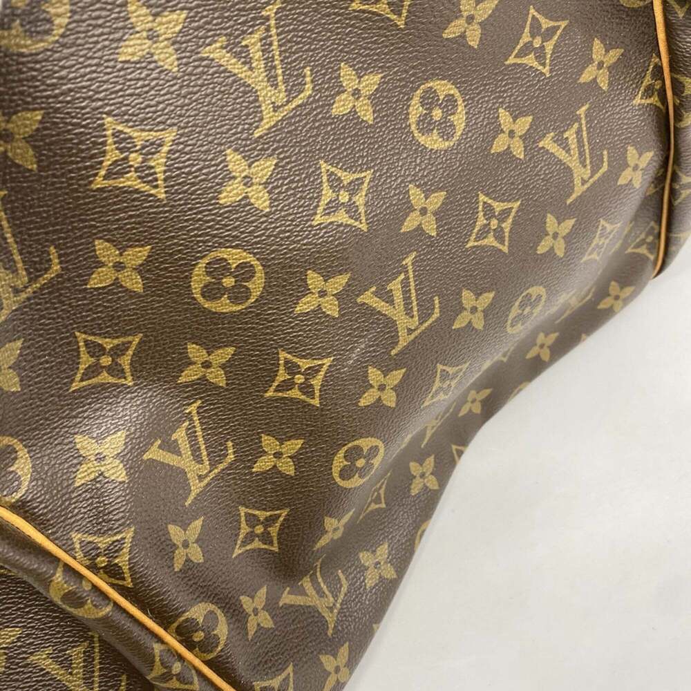 LOUIS VUITTON Authentic Brown Monogram Keepall 55 Boston Bag - Picture 7 of 12